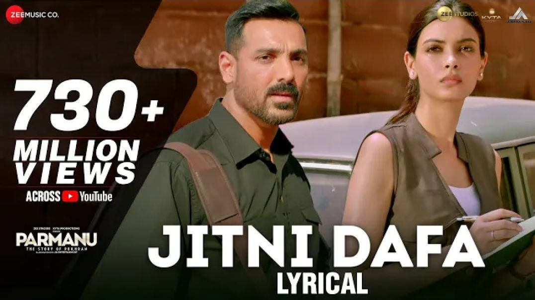 ⁣Jitni_Dafa_-_Lyrical_PARMANU_John_Abraham_Diana_Jeet_Gannguli_RashmiVirag_1
