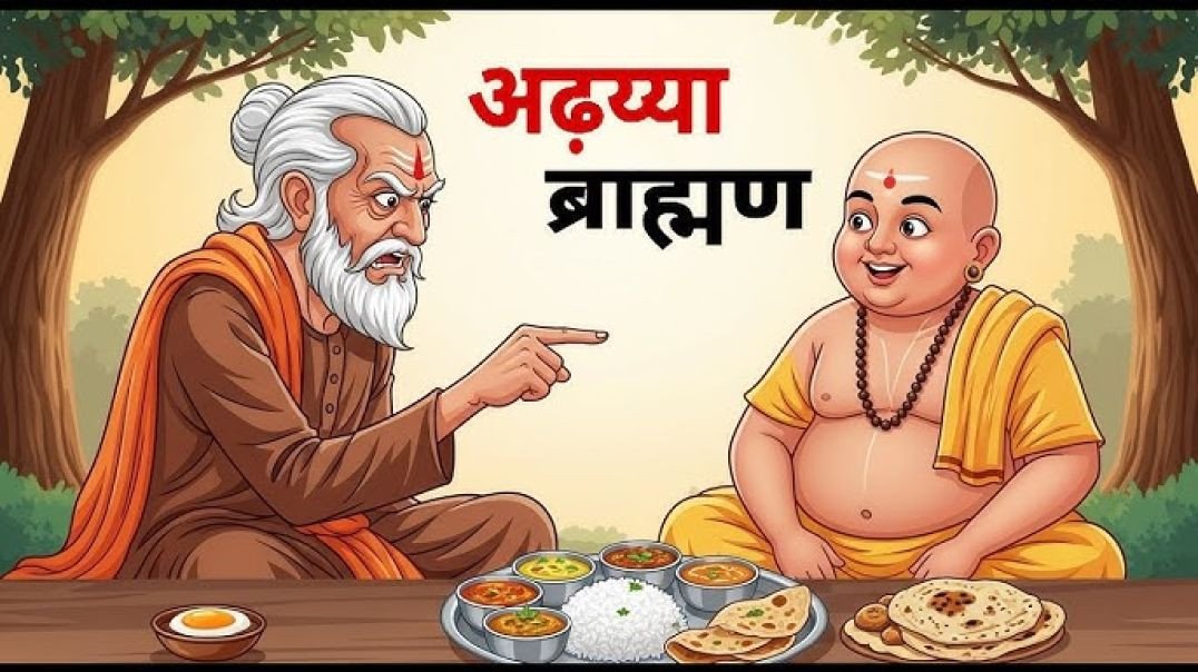 अढ़य्या ब्राह्मण" | Moral Story in Hindi | Inspirational Bedtime Story | Kidlogics